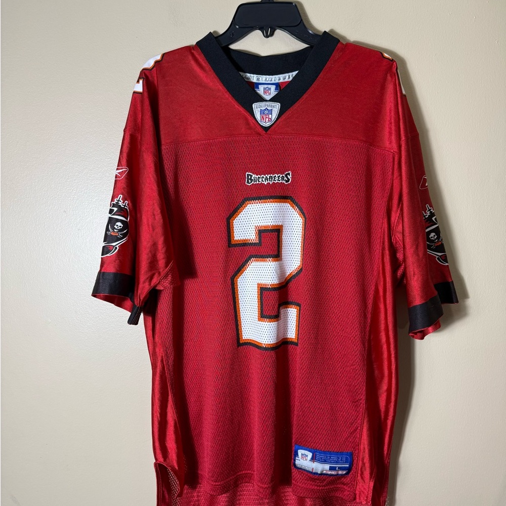 Vintage Y2K Reebok Bucs Chris Simms‎ #2 Jersey Red Size Large